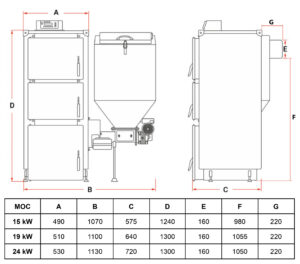 wymiary uniwersal plus